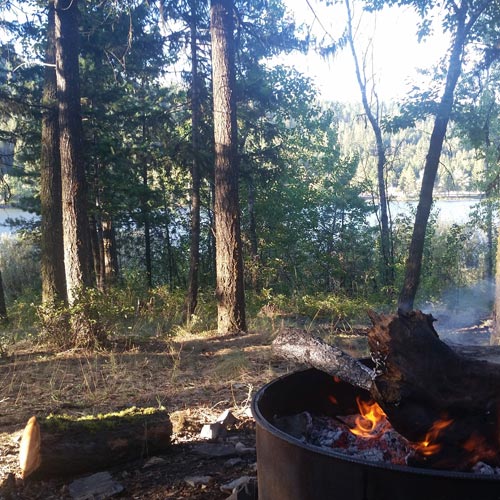Camping around Flathead Lake